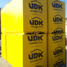Газобетон UDK 600x200x400 (40шт 1.92м.куб)