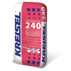 Клей для теплоізоляції KREISEL MINERALWOLLE-ARMIERUNGSGEWEBEKLEBER 240 25 кг
