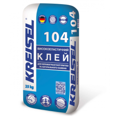 Еластичний клей для плитки KREISEL ELASTI MULTI 104 25 кг