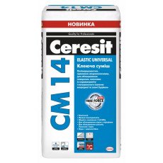 Еластична клеюча суміш для плитки Ceresit СМ14 Elastic Universal 25кг