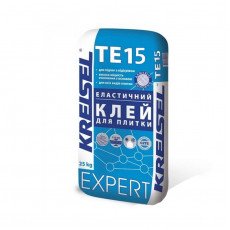 Еластичний клей для керамогранітної плитки та натурального каміння Kreisel TE15 25кг