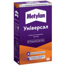 Клей для шпалер Метилан Універсал для паперових шпалер 250г