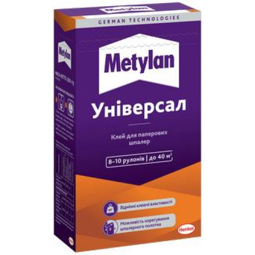Клей для шпалер Метилан Універсал для паперових шпалер 250г