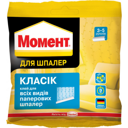 Клей для шпалер МОМЕНТ Класик 95г