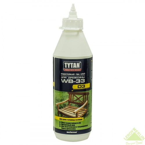 Клей ПВА TYTAN WB-33 для деревини 750мл