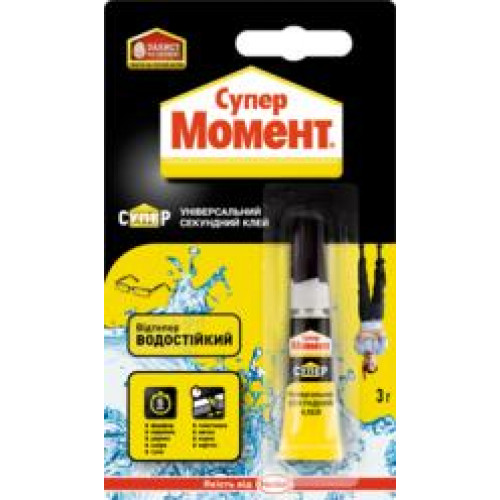 Супер клей Момент 3г