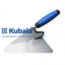 Кельма Kubala трикутна з гумовою ручкою 200х190 мм 0801
