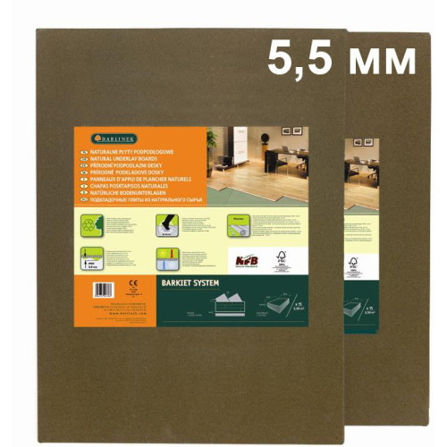 Підкладка Barlinek 5.5мм (6.99 м.кв в упаковку)