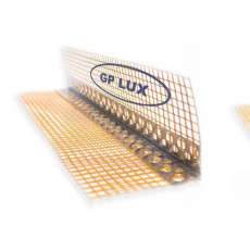 Кут алюмінієвий із сіткою 3м 7*7см GP LUX ORANGE