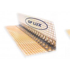 Кут алюмінієвий із сіткою 3м 7*7см GP LUX ORANGE