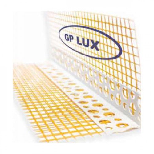 Кут ПВХ із сіткою 2,5м 7*7см 110г/м² GP Light Yellow