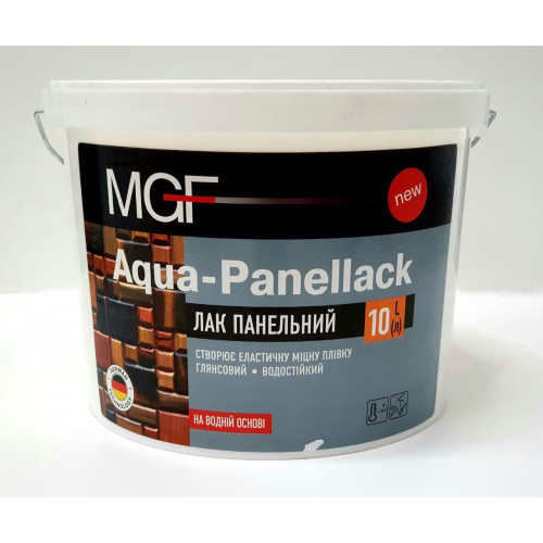 Лак панельний MGF Aqua Panellak 10л