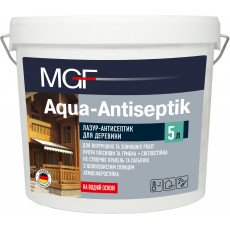 Лазур антисептик MGF Aqua Antiseptik білий 5л