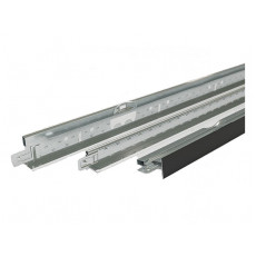 Профіль KRAFT Fortis T-15 1200*25*15мм RAL 9006