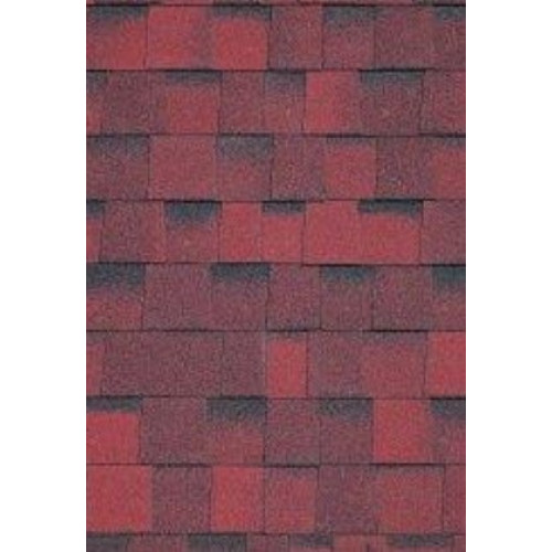 Бітумна черепиця BTM Prestige Laminated Shingle Червоний 2,57м²