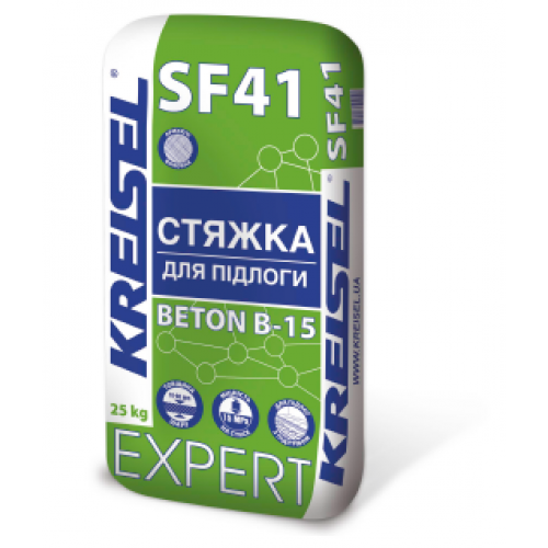 Стяжка для підлоги БЕТОН B-15, 10-60 мм Kreisel EXPERT SF41 25кг
