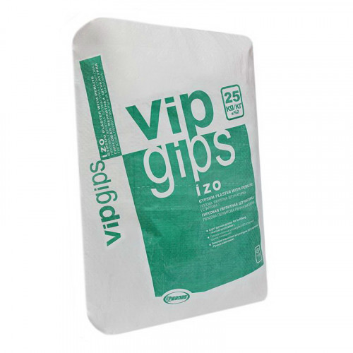 Шпаклівка гіпсова VipGips IZO 25 кг СТАРТ