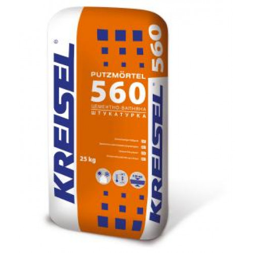 Цементно-вапняна штукатурка KREISEL PUTZMÖRTEL 560 35 кг