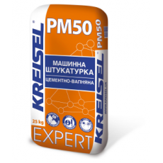 Машинна штукатурка цементно-вапняна, 5-20 мм, MPA 35L Kreisel PM51 25кг