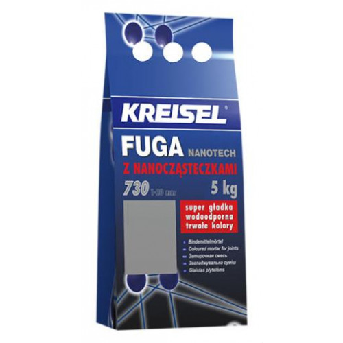 Суміш для міжплиточних швів кольорова KREISEL FUGA NANOTECH 730 2 кг