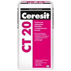 Суміш для укладання блоків з пористого бетону  CERESIT СТ20 25 кг